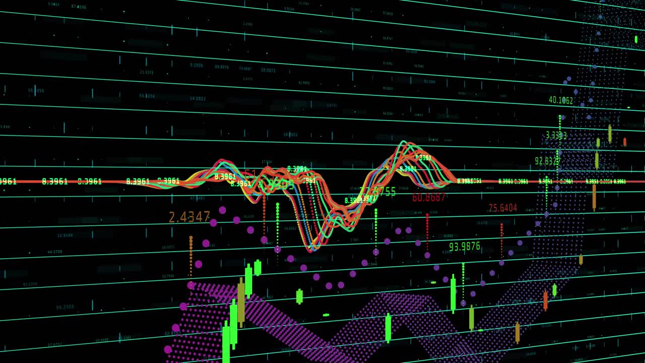 Animering av statistikbearbetning och databehandling