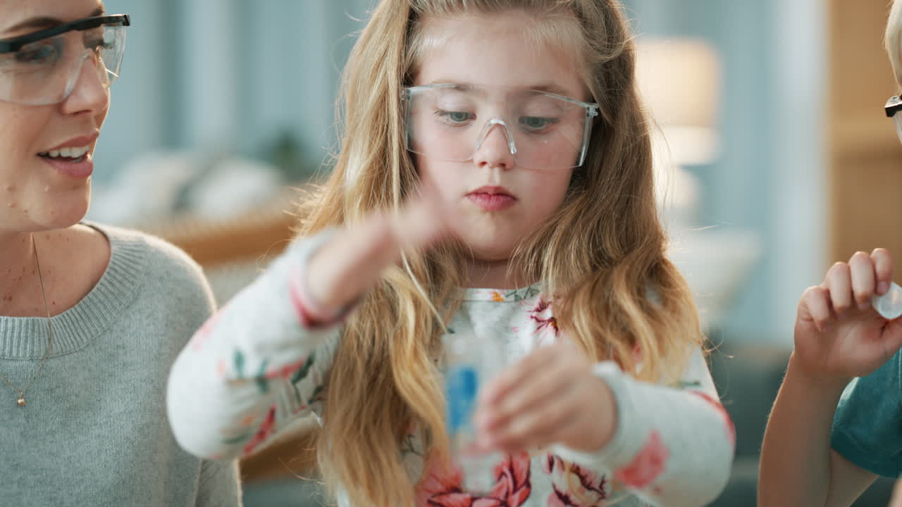 Today's home lesson is all about science