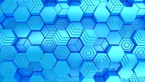 background of hexagons