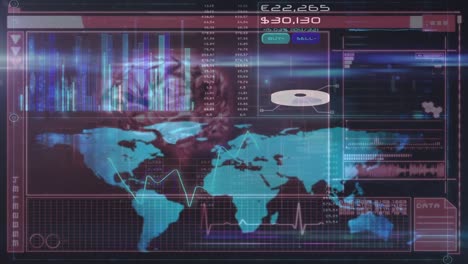 Animación-De-Estadísticas-Y-Procesamiento-De-Datos-Sobre-El-Mapa-Mundial