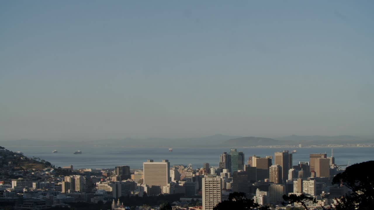 Cape Town, city centre as viewed during the late afternoon light