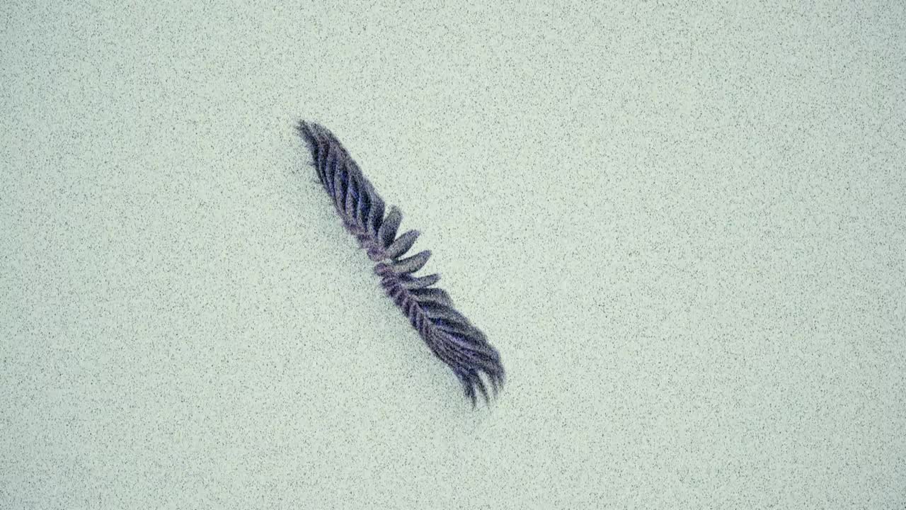 추상적인 배경 회전 세그먼트 유기 형태