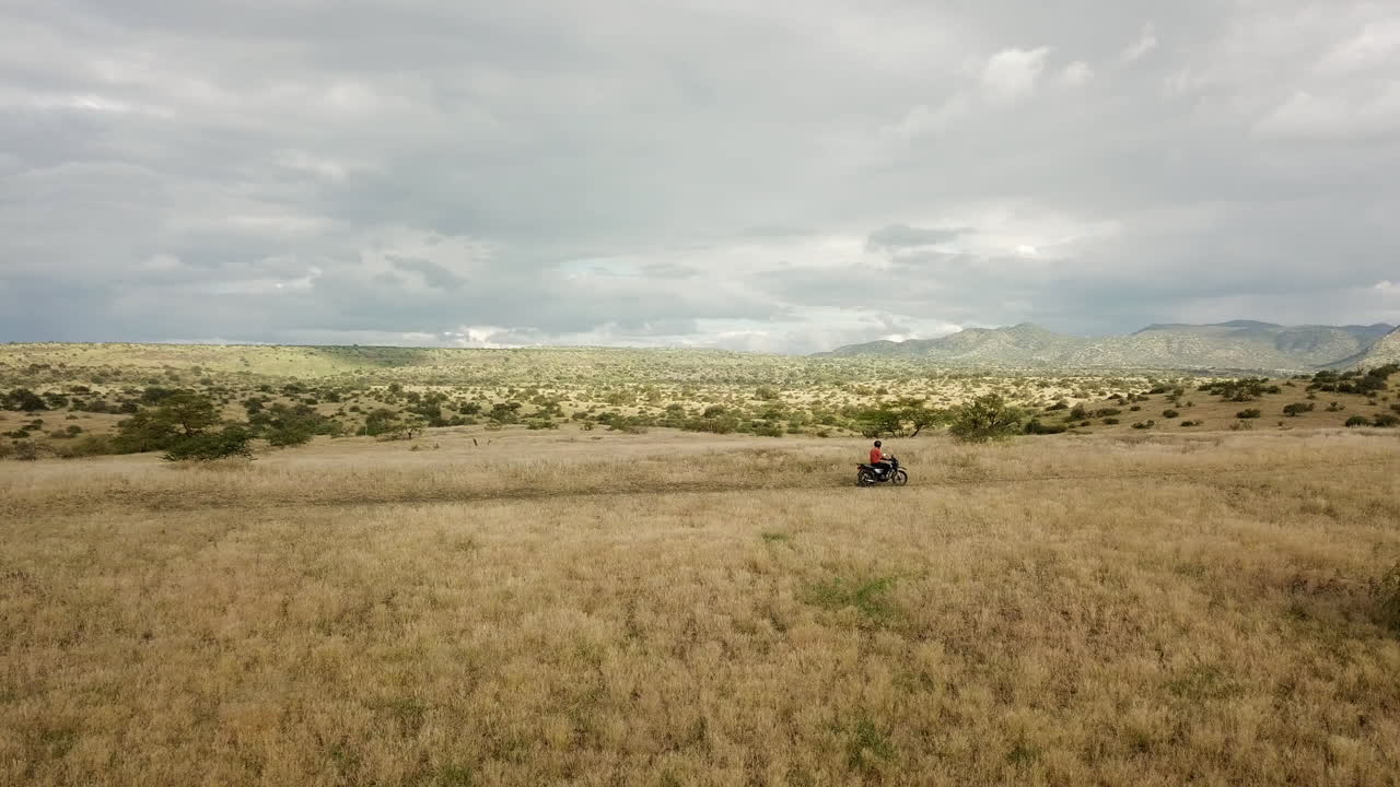 Viaggio in moto in Africa.