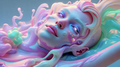 ethereal fluid pastel dream