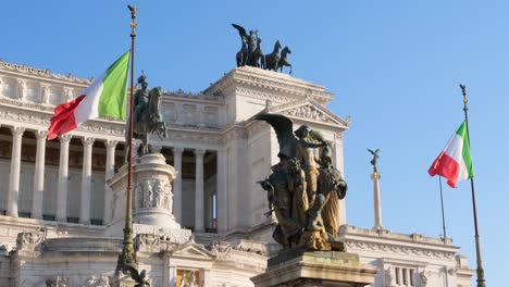 victor emmanuel ii monumento nacional o altar de la patria, roma, italia