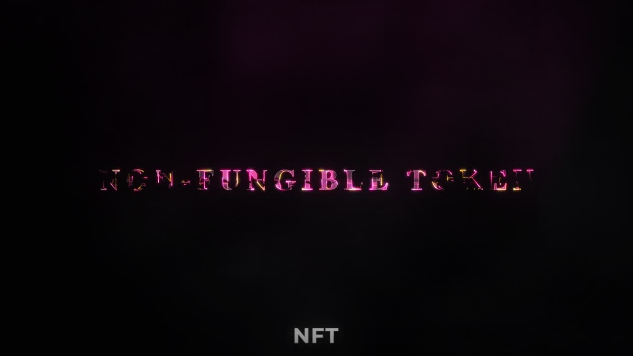 las tipografías de neón frescas [bucle] las typografías de video de stock, el aprendizaje, la resolución 4k, el resumen