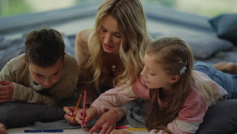 family enjoying time together