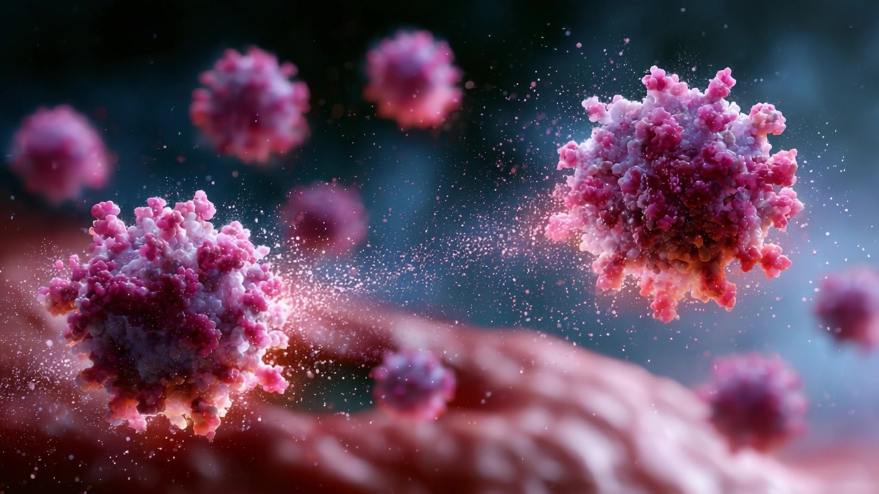 Detailed Visualization of Infectious Particles Revealing Their Structure and Movement Dynamics in a Microscopic View of a Host Environment