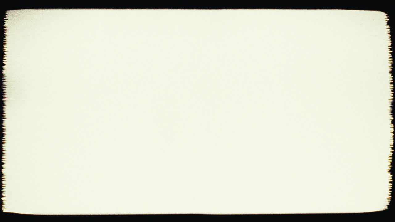 빈 텔레비전 화면