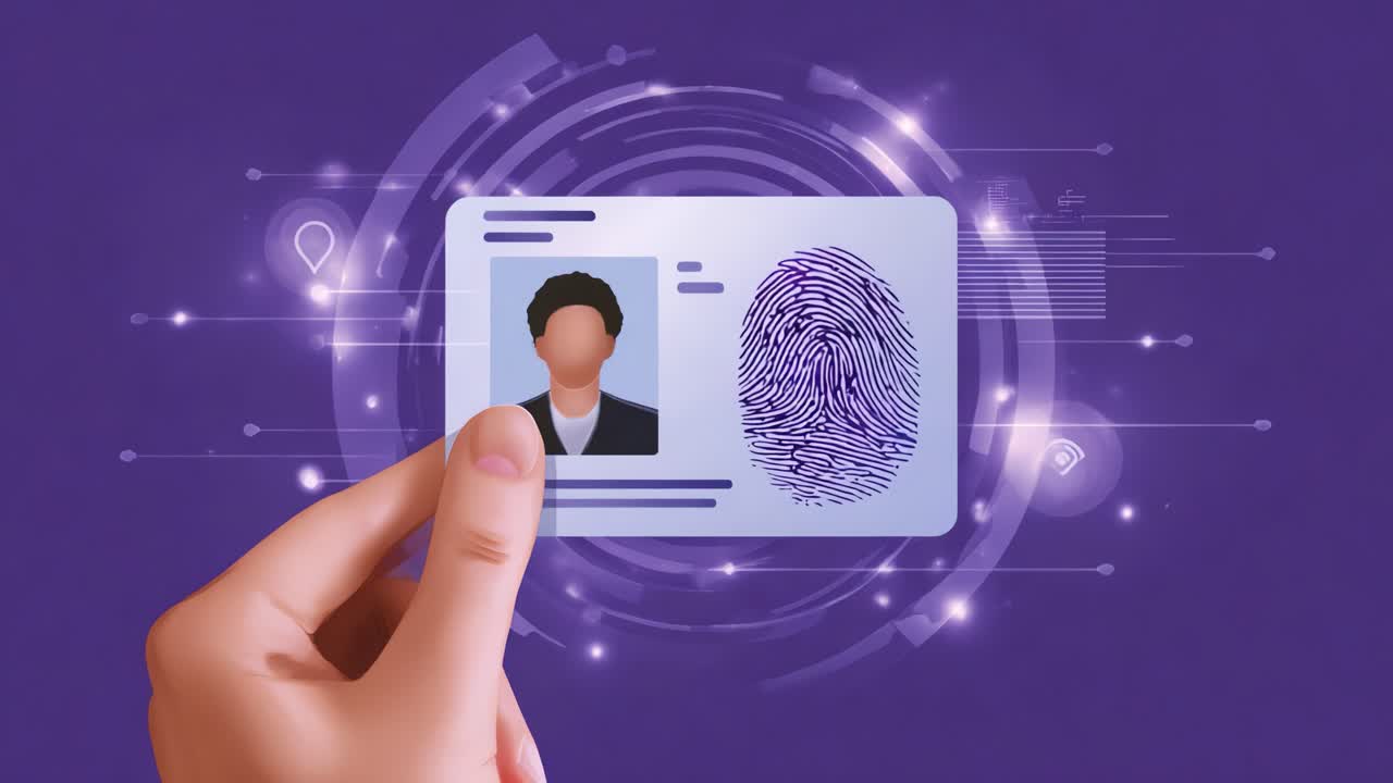 Digital Identity Card with Fingerprint: A Modern Approach to Secure Identification and Personal Verification in a High-Tech Environment