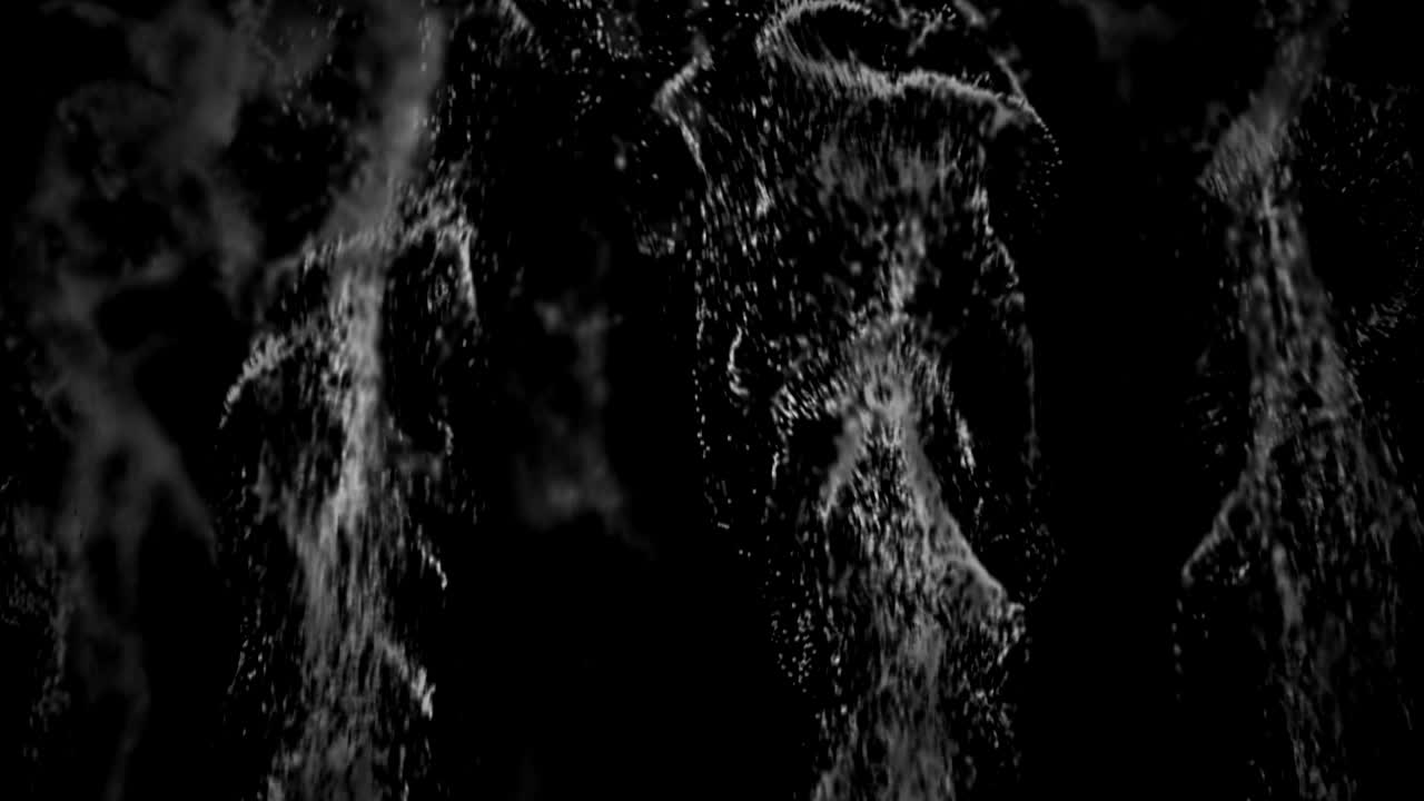 симуляция взрыва частиц пыли.