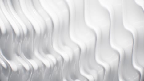 abstract background luxury cloth or liquid wave. mockup white background, silk cloth or satin  material abstract white elegant wallpaper design. seamless loop animation