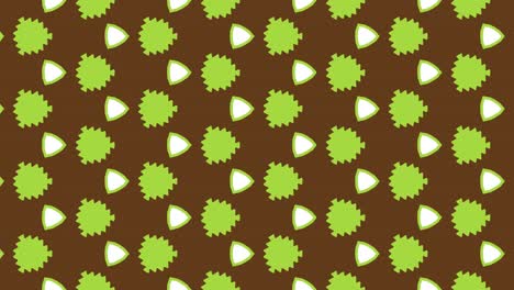 animated seamless pattern design floating