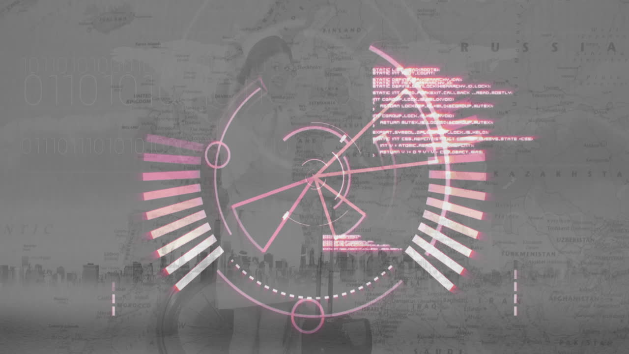 cuenta atrás contra un fondo gris 4k