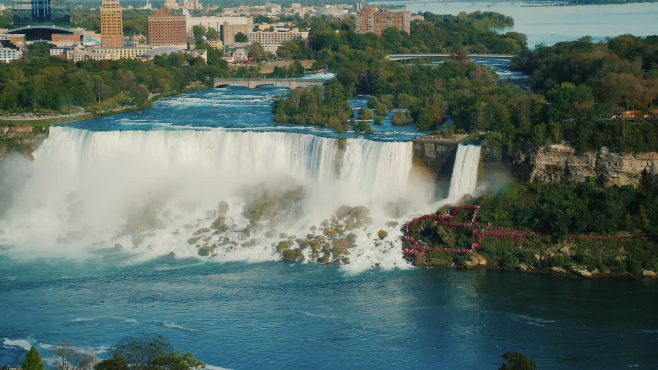 아메리칸 앤 브라이덜 베일 나이아가라 폭포