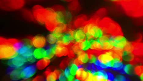 bokeh colorido