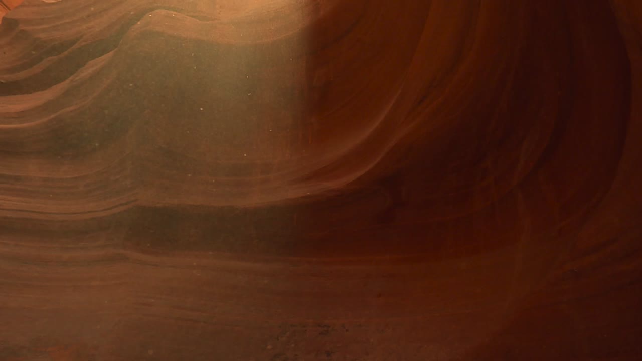 toma dramática del cañón del antílope