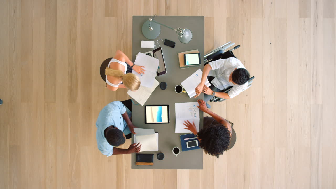 reunión de negocios, trabajo en equipo