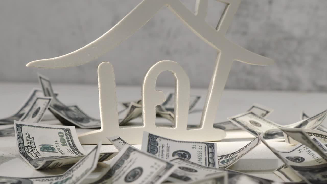 나무 집, 세금 재정 개념.