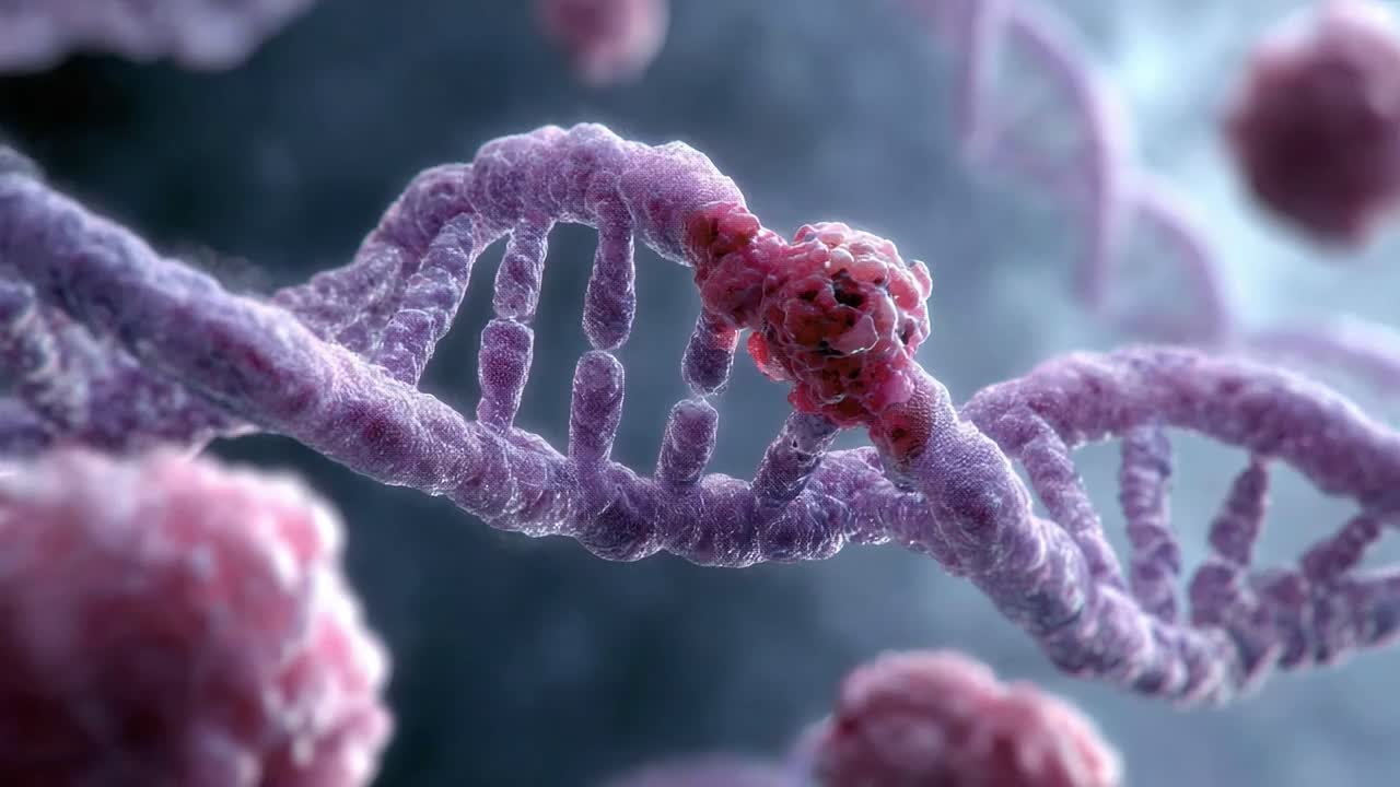 Exploring the Intricate Structure of DNA and Its Role in Genetic Information Transmission Through Detailed Visual Animation