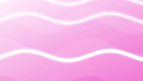 Animation-of-slowly-moving-white-wavy-lines-on-pale-pink-background