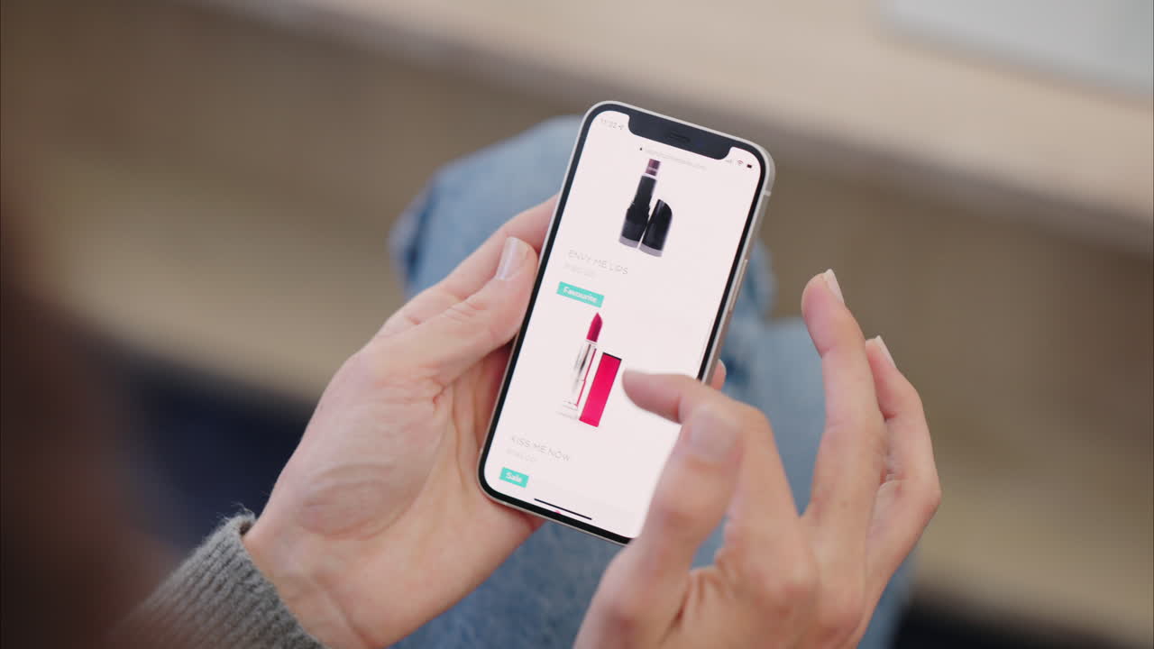 립스틱 쇼핑, 전화 웹사이트