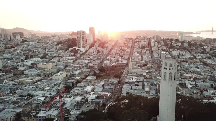 Coit Tower San Francisco Vista aerea