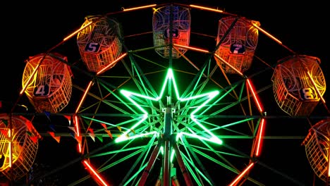 thai ferris wheel at night market