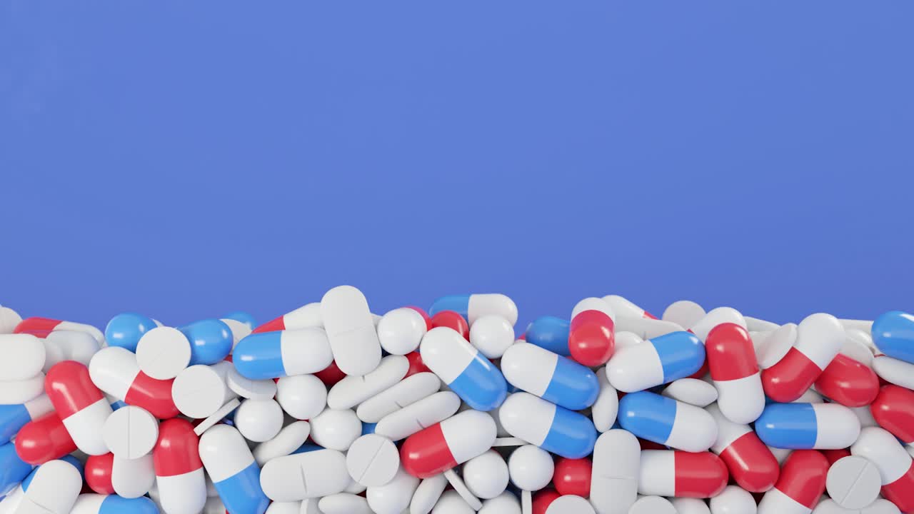 Pile of Pills and Capsules