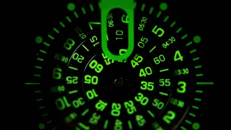 reloj verde 00