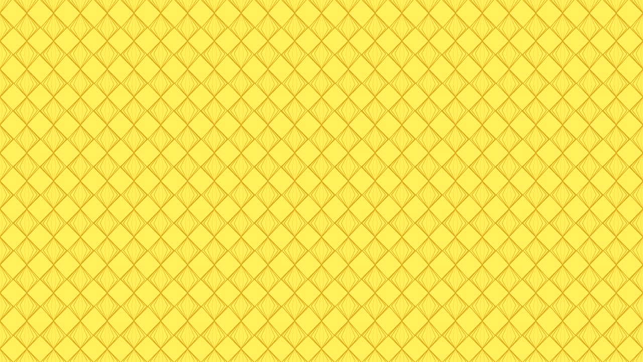 línea abstracta ángulo recto zigzag girar ilustración en movimiento color marrón sobre fondo amarillo animación de bucle sin costuras 4k con espacio de copia