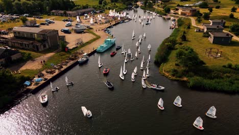 sailing competition for young people in kuiviz