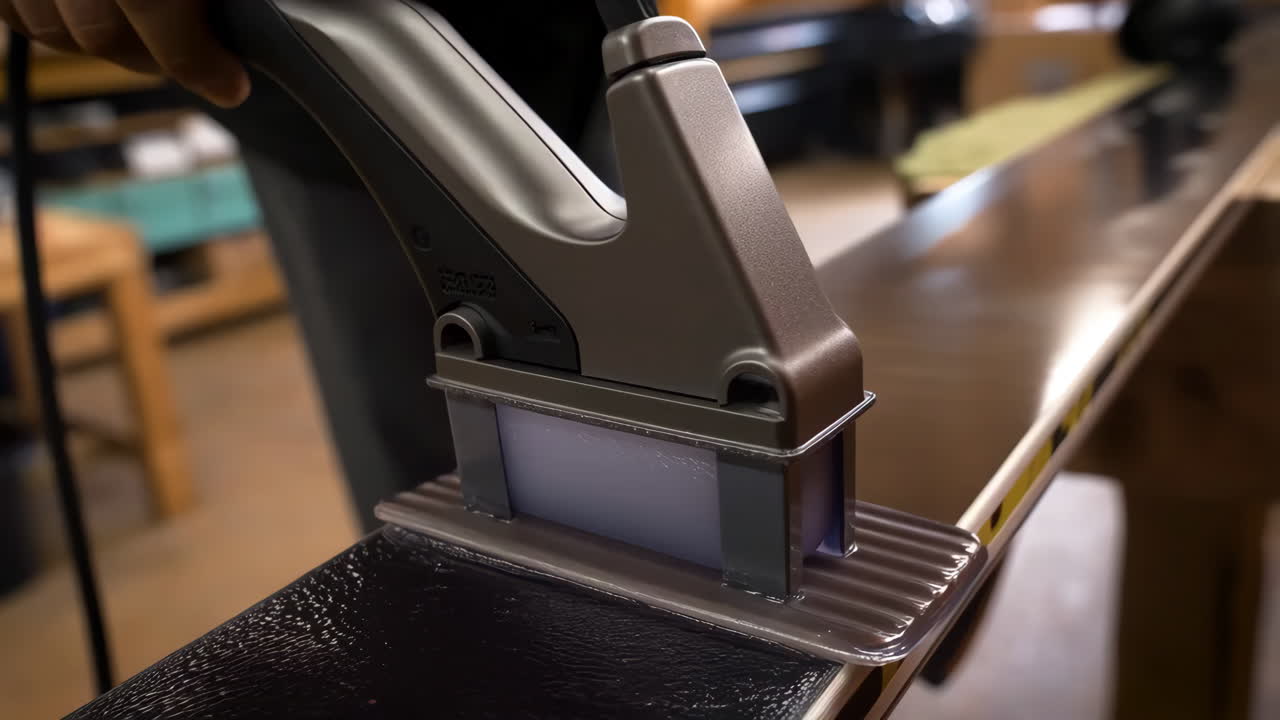 Ski Tuning: Waxing the Base with a Specialized Tool