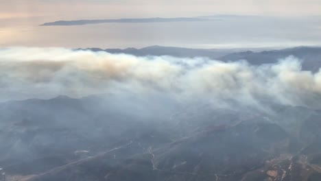 Aerial-footage-of-the-2018-California-coastal-wild-fires