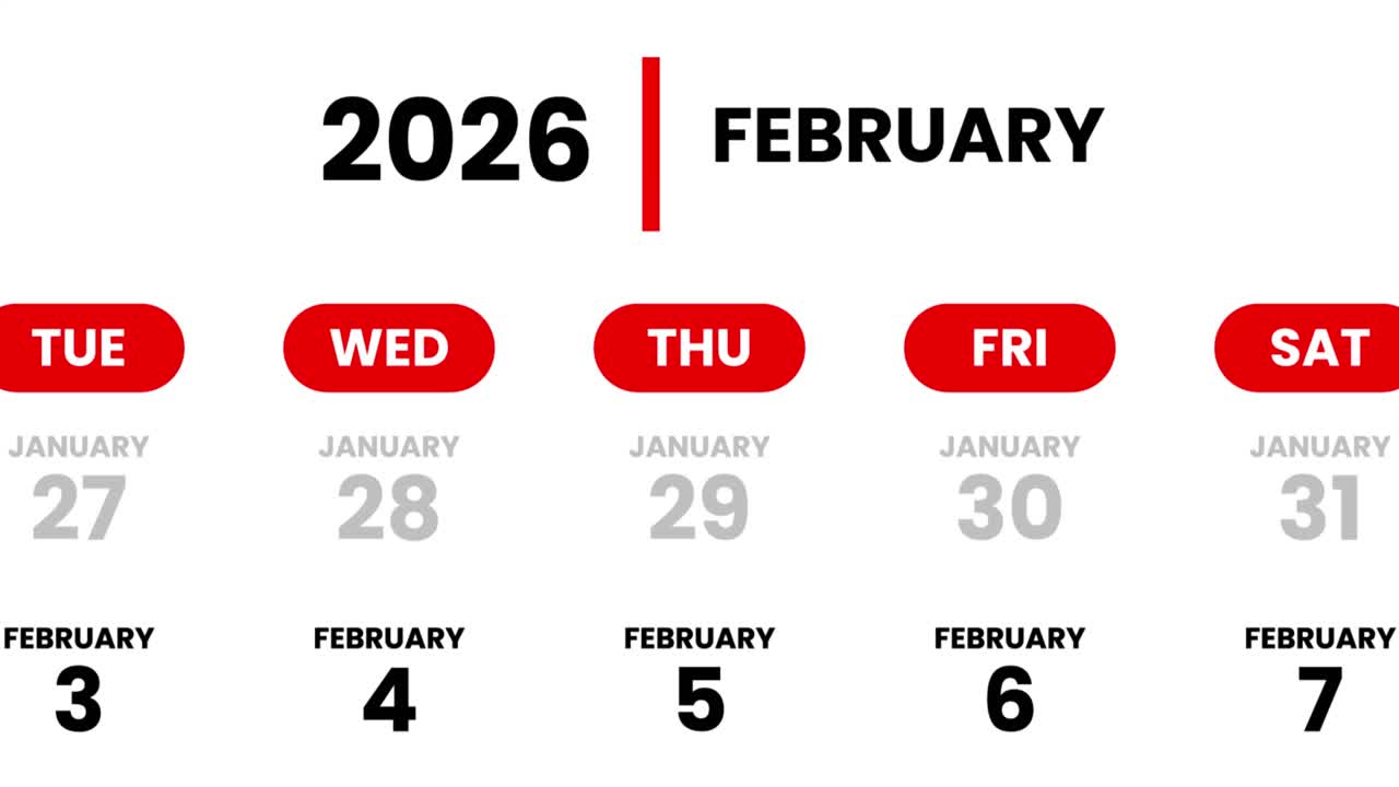 Calendar dates and months