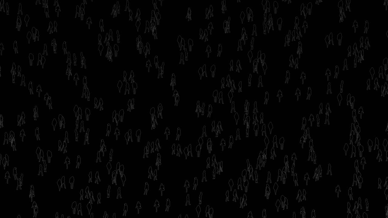 Group of various people, Concept of society, community, business, urban life, diversity, etc