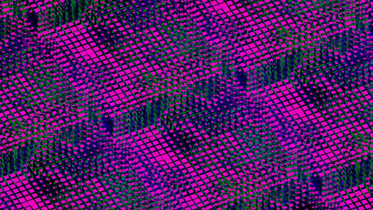 patrón geométrico abstracto con colores brillantes y arte de píxeles