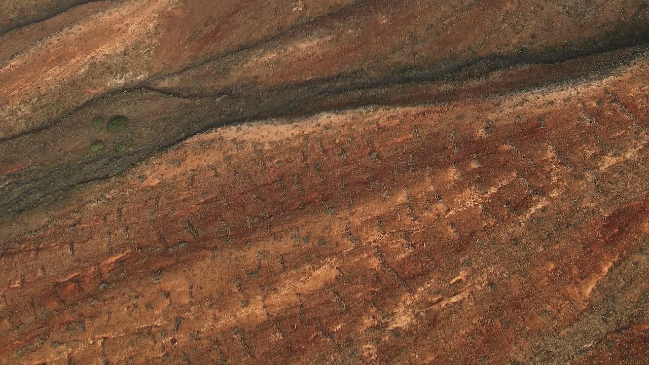 Abstracte geologische texturen van vulkanische aarde