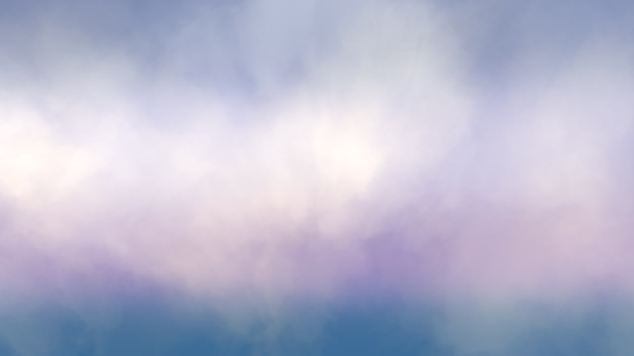 Dark blue deep clouds