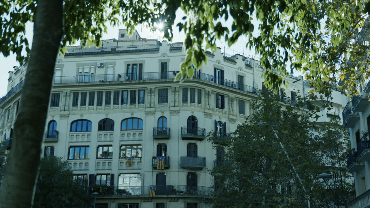 Apartment Building in Barcelona, Spain