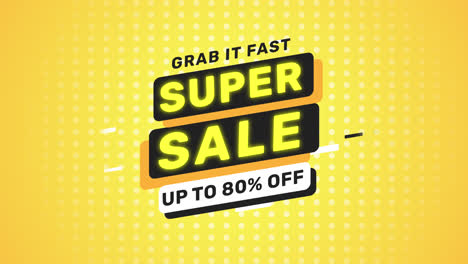 super sale graphic design banner