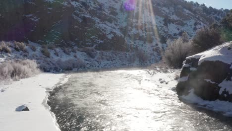 mist-on-the-snowy-mountain-stream