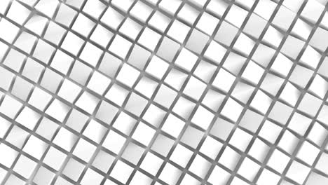 movimiento de cubos blancos