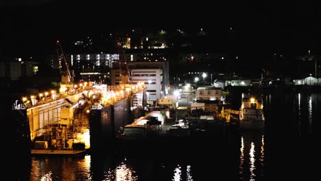 san-Diego-naval-base-at-night