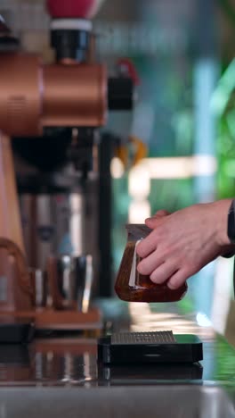 elaboración de café y té