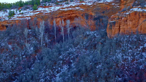 High above the rusty terrain near Page, Arizona, a drone surveys the canyonlands.