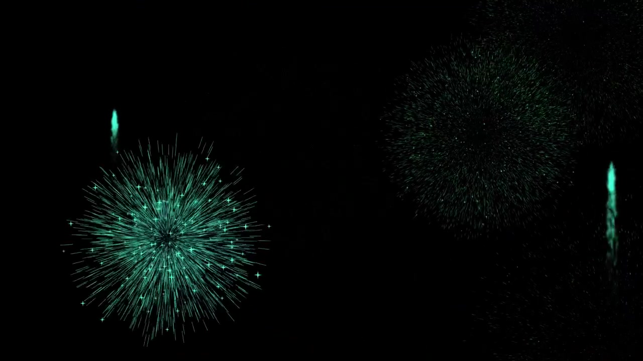 Fireworks animation motion graphics