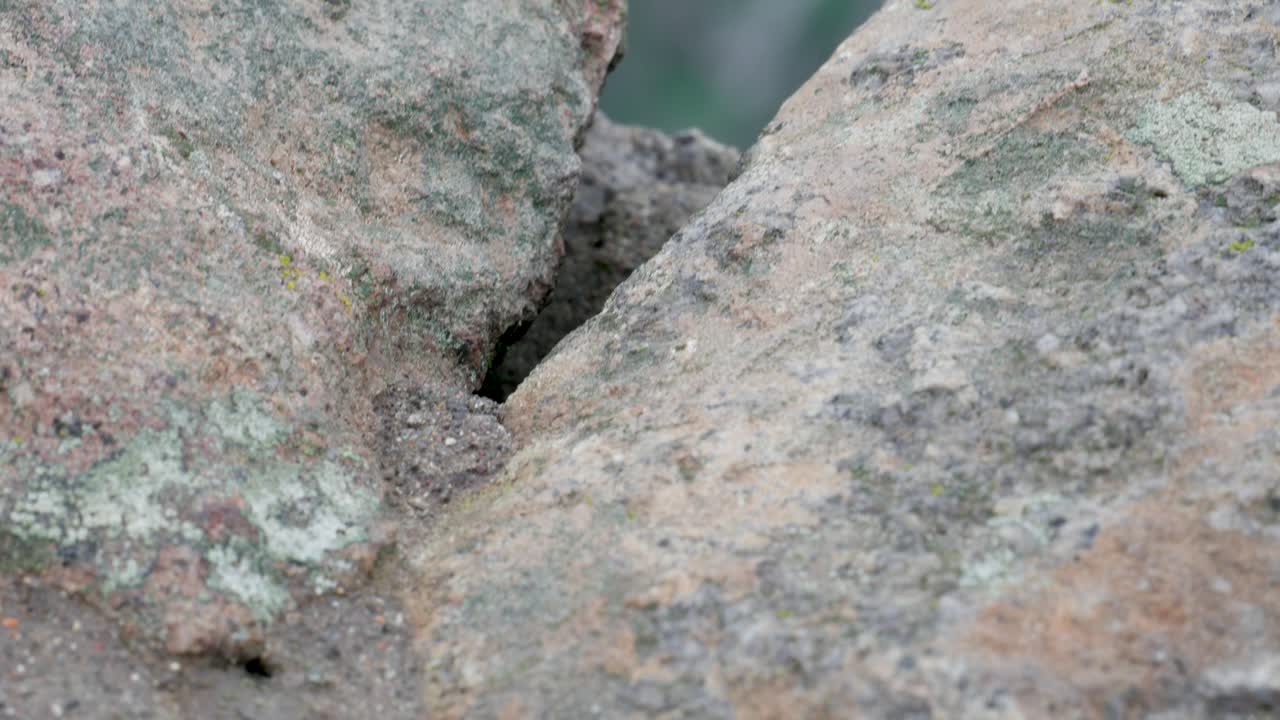 Overview of a river in Peru