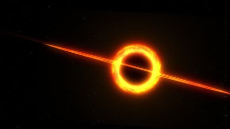 abstract background blackhole in deep space animation with halo around. 4k 3d animation of supermassive blackhole. sci-fi graphics concept space background.