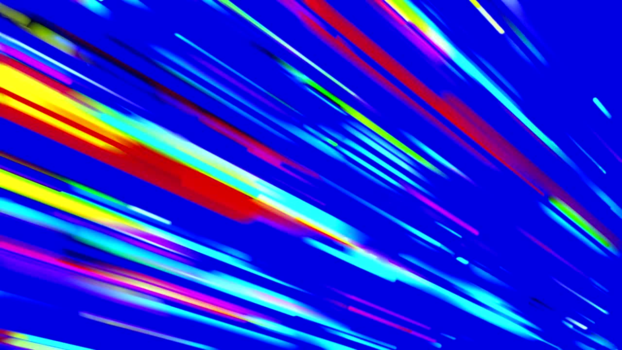 파란색에 빛의 흔적